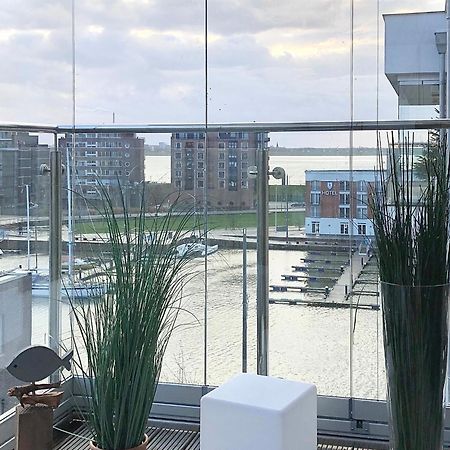 Port Marina "Schlagseite" Leilighet Bremerhaven Eksteriør bilde