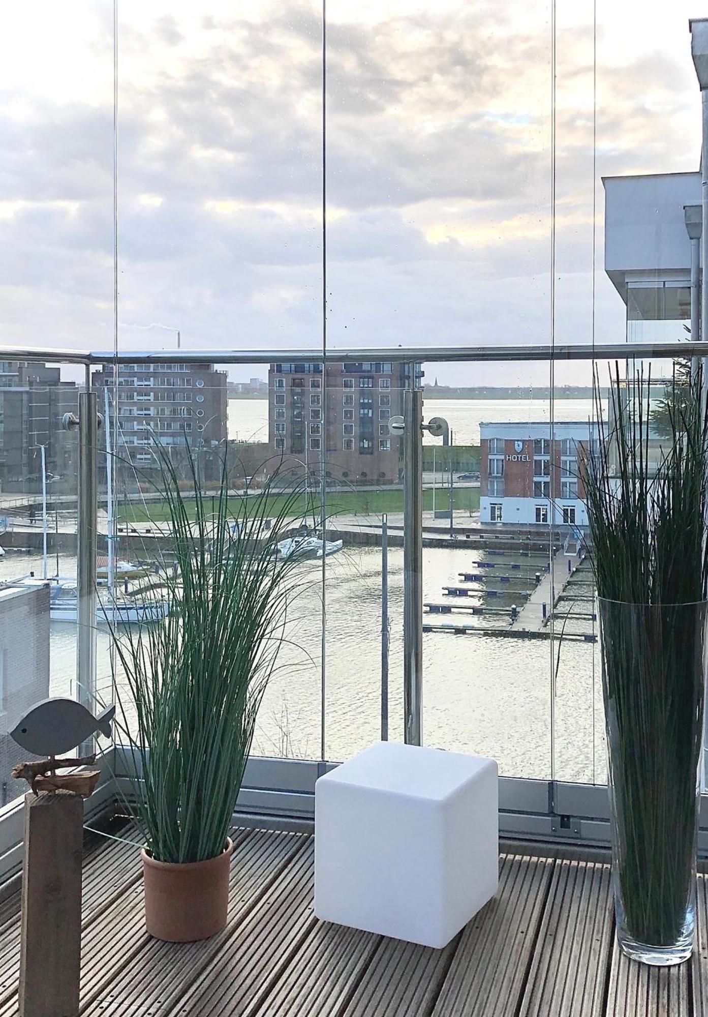 Port Marina "Schlagseite" Leilighet Bremerhaven Eksteriør bilde